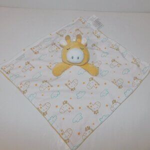 Koala Baby White Yellow Giraffe Security Blanket Baby lovey nunu Soother